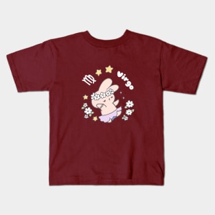 Virgo Loppi Tokki Bunny Zodiac Series Kids T-Shirt